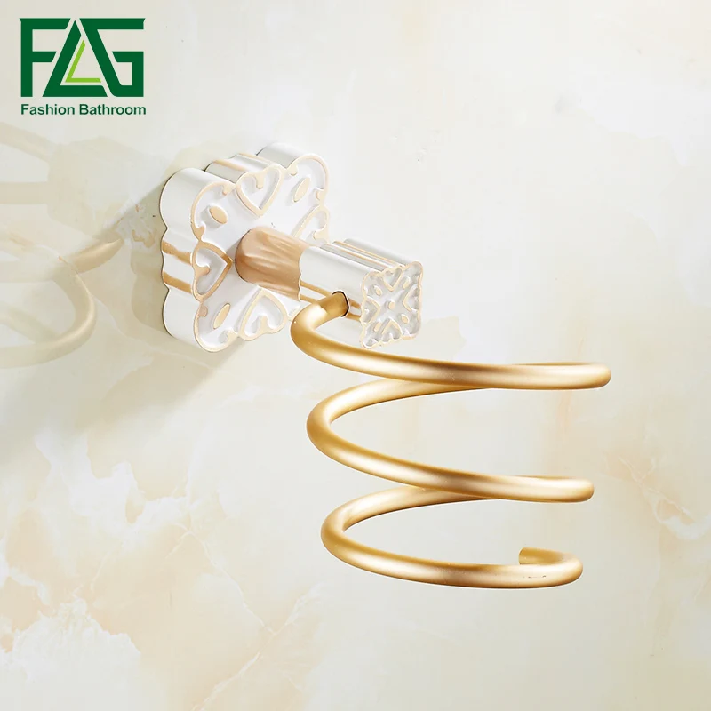 Flg Алюминий воздуходувки настенное крепление Аксессуары для ванной комнаты Фен