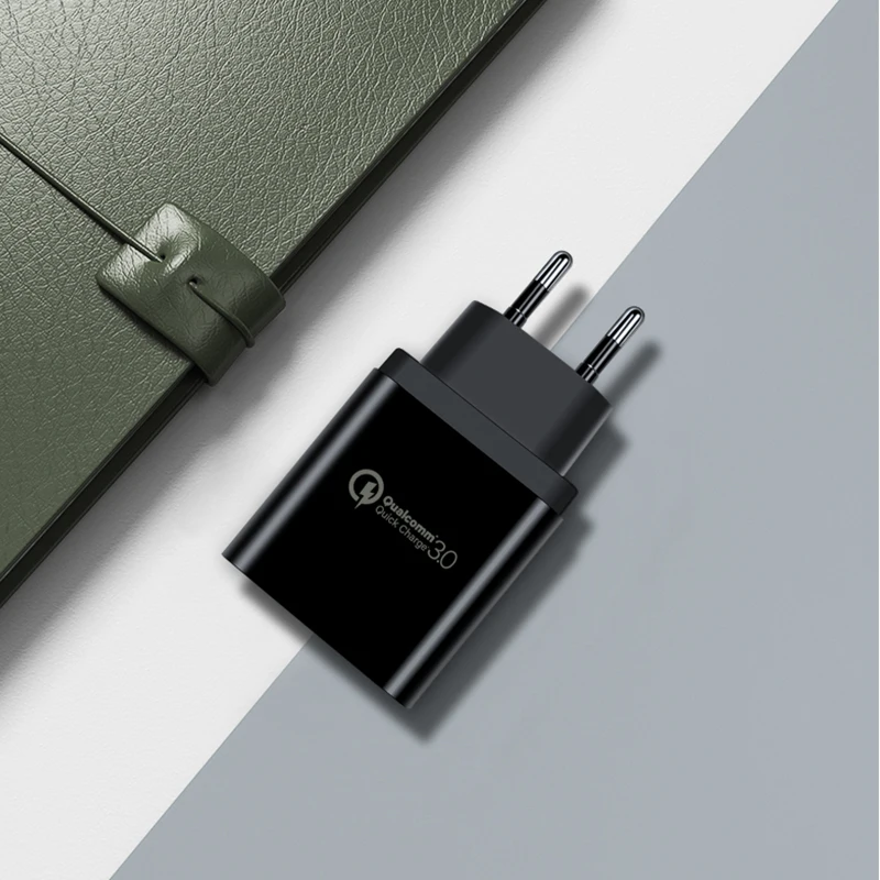 ESVNE 3 порта USB настенное зарядное устройство quick charge 0 4 qc 2 для iPhone Быстрая Зарядка
