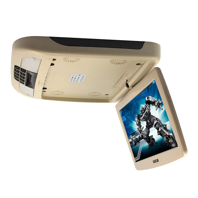 Автомобильный ЖК монитор с откидным TFT экраном 10 дюймов автомобильный креплением