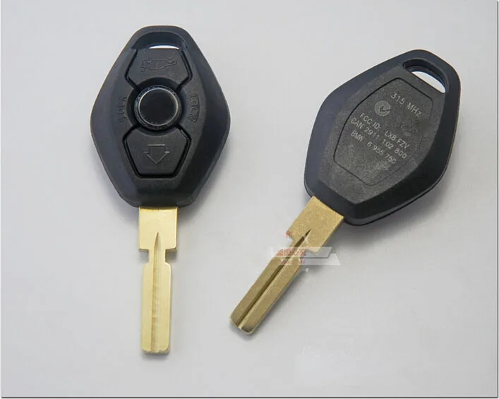 Дистанционный ключ для BMW E38 E39 315 МГц с 7935/ID44 чипом EWS системой 4 трека HU58 Blade (задняя