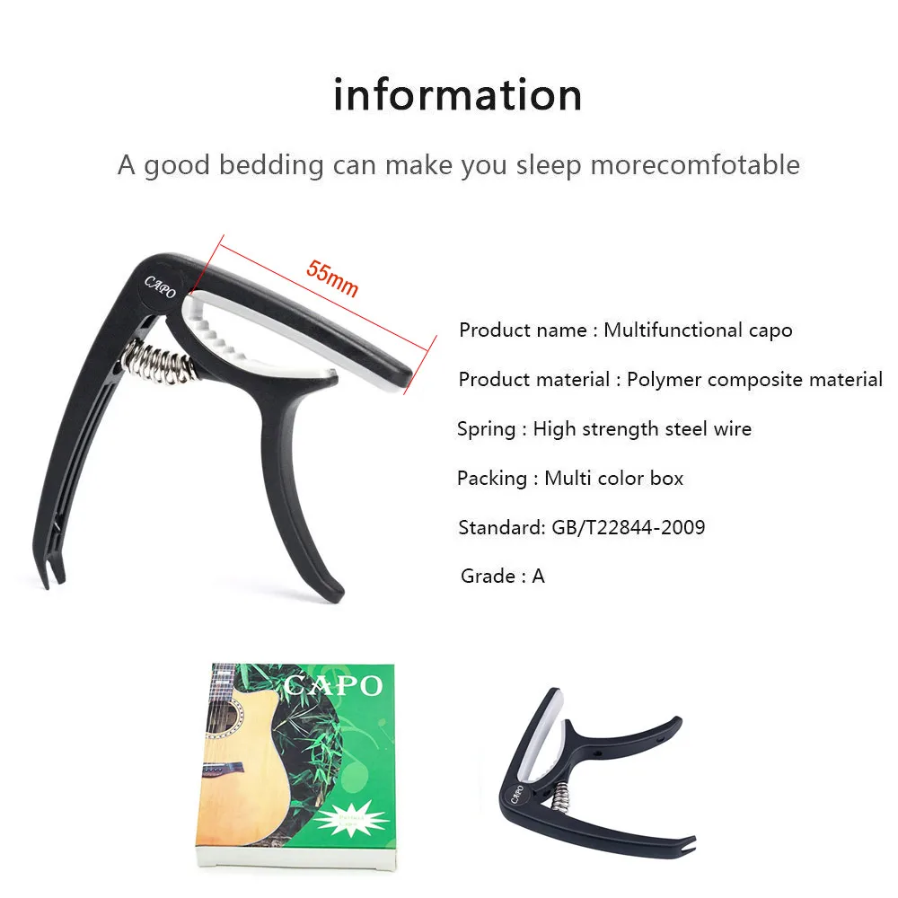 Спусковые зажимы для акустических и классических гитар 2 шт.|Детали аксессуары