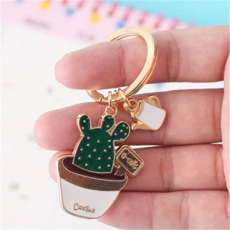 2018 Модный милый брелок для ключей с суккулентами креативный гигантский