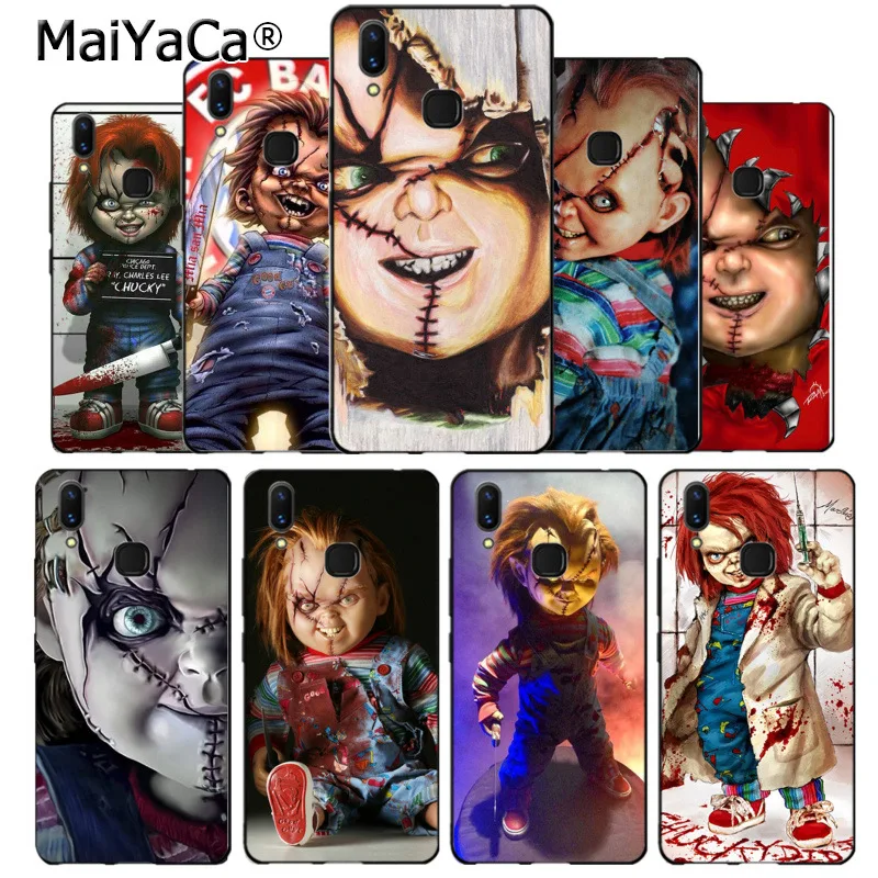 MaiYaCa Чарльз Ли Рей кукла Чаки DIY Окрашенные аксессуары для телефона чехол vivo v9 v7 Y83