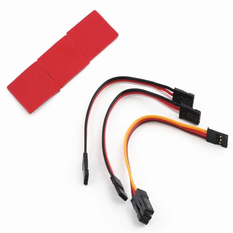 KBAR Gyro Мини K-BAR желтый K8 трехосевой гироскоп 3 оси гироскоп Flybarless PK VBAR B8 для Mikado VBAR Trex для вертолетов