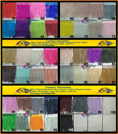 advice color No. Высокое качество, 5-10 метров, Фиолетовая лента из страуса, перьевые кромки, бахрома, DIY Одежда/Аксессуары для костюма - Цвет: advice color No.