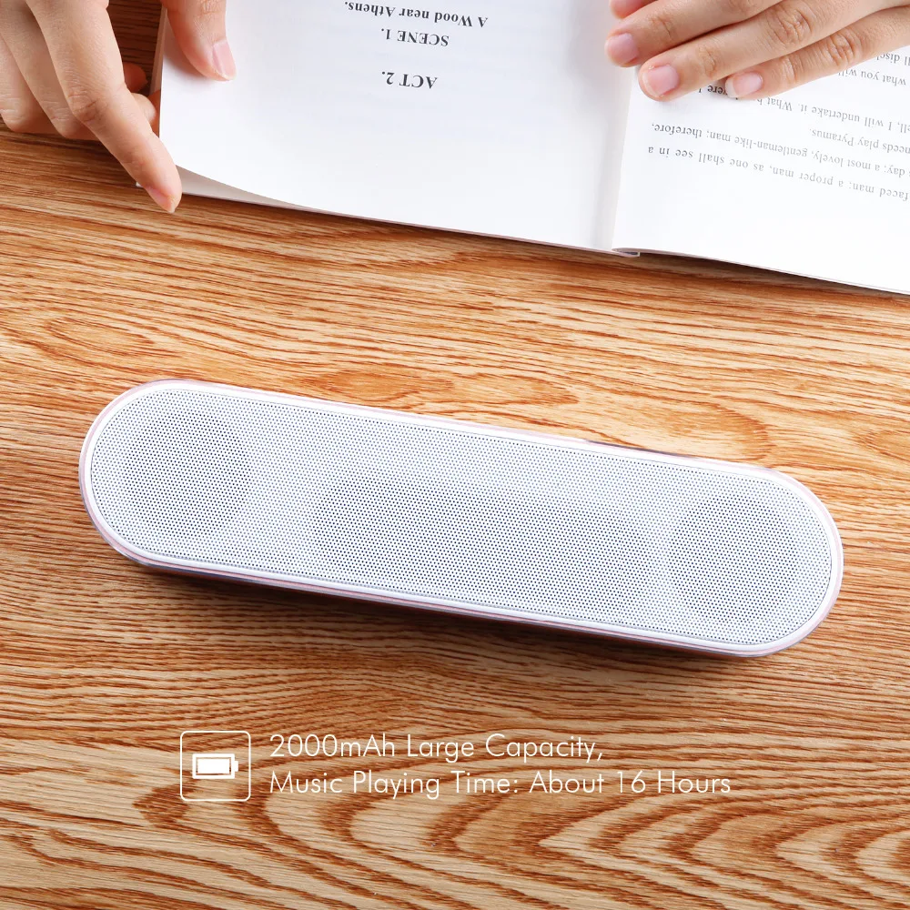 Havit Bluetooth динамик 3D стерео супер бас беспроводной 2000 мАч AUX портативный звуковой