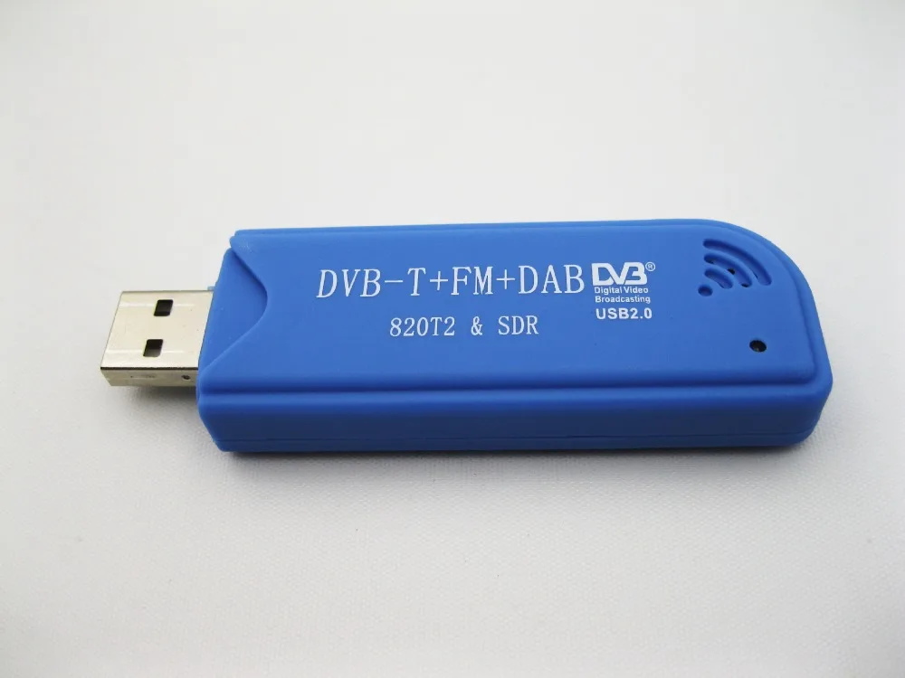 Цифровой спутниковый USB2.0 ТВ приставка DAB FM DVB T RTL2832 R820T SDR RTL ключ палка цифровой