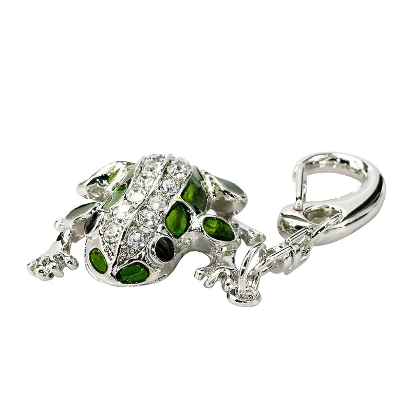 USB-флеш-накопитель в виде лягушки флеш-накопитель с алмазным ручка для ключей на 32