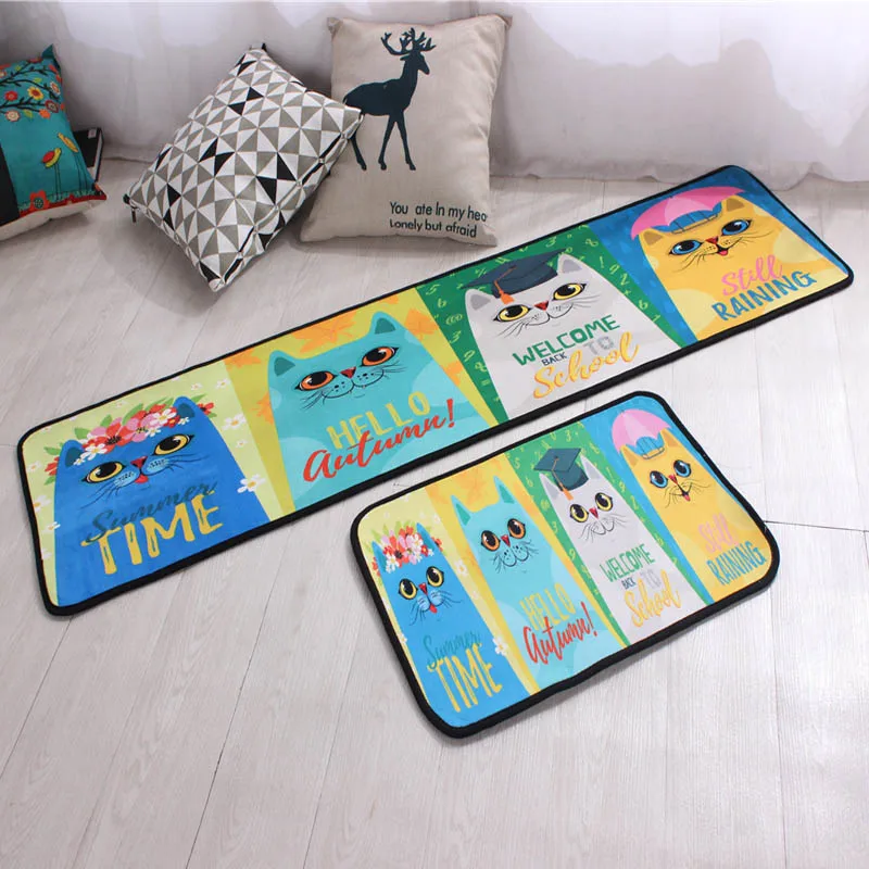Коврик дверной для балкона нескользящий коврик зоны комнаты напольные коврики с