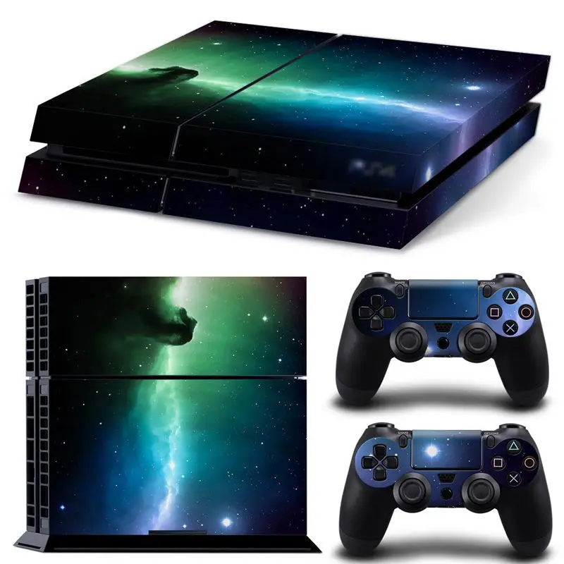 Звездный дизайн виниловая кожа наклейка крышка для sony PS4 консоль с контроллерами наклейка для Playstation 4 наклейки на геймпады аксессуары