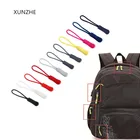 XUNZHE 20 шт., шнур из ПВХ на молнии, тянущийся, для одежды, тактический рюкзак, аксессуары сделай сам, шнур на молнии, шнур для головы, дорожная сумка, чемодан, одежда, палатка