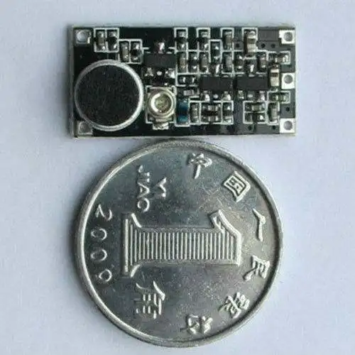 FM передатчик Модуль аудио наблюдения беспроводной микрофон частота: 85 МГц 115