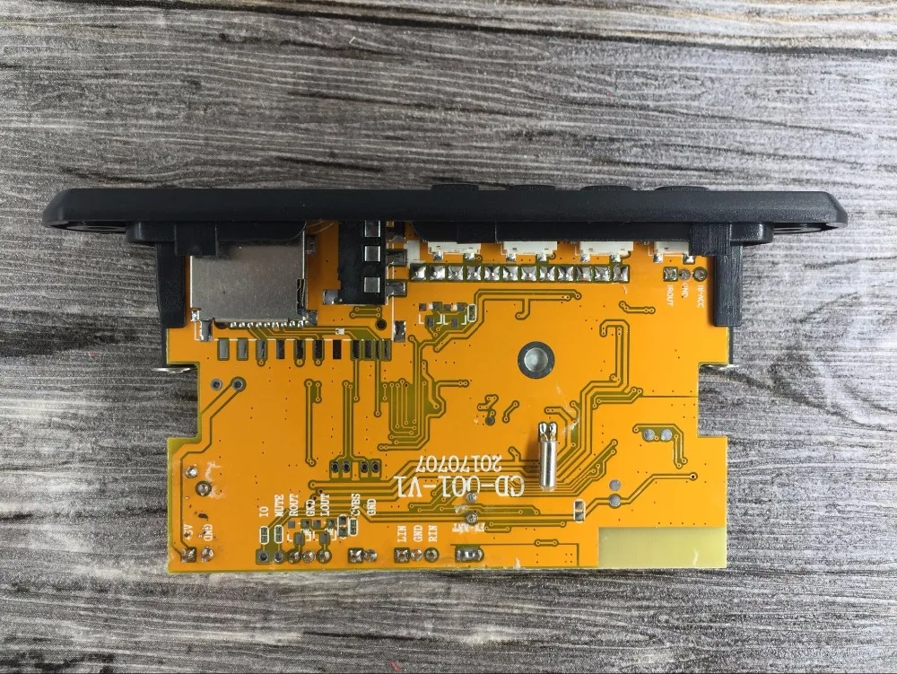 Стерео видео декодер доска DIY ТВ коробка RM/RMVB FLAC APE BT электронная книга аудио декодирования модуль MP3 AUX CVBS DDR2 U диск и TF USB FM