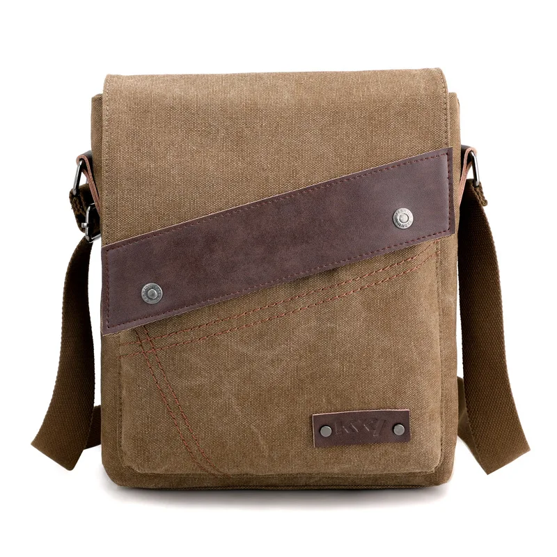 2018 Новое поступление мужской Crossbody сумки на ремне Холст защиты от кражи Защита