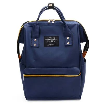 Лучший женский рюкзак для путешествий, японская сумка с кольцом, летний женский рюкзак, школьная сумка на плечо для девушек, рюкзак Mochila, рюкзак - Цвет: Blue