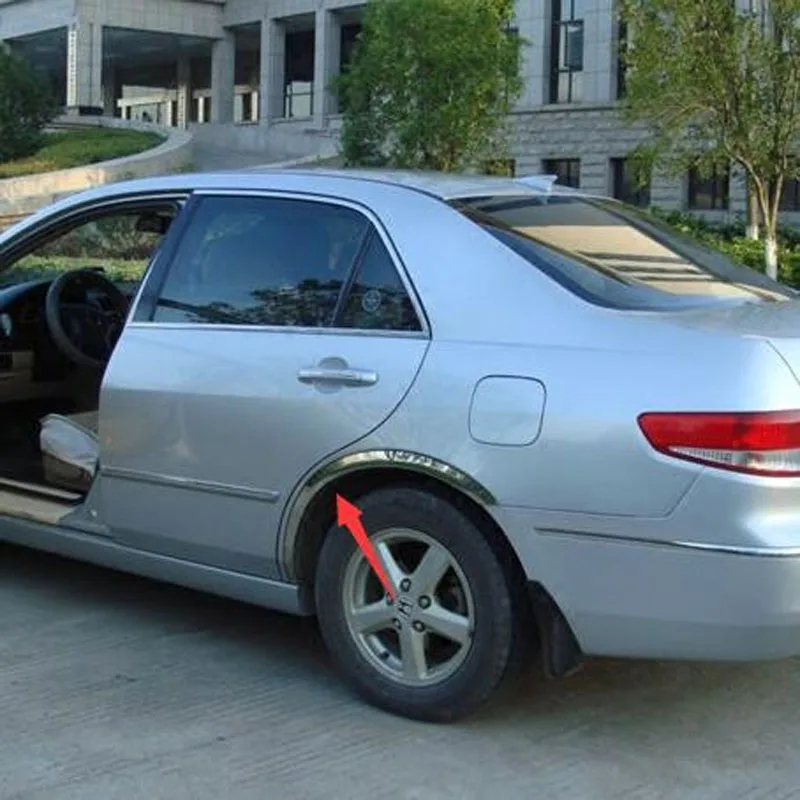 4 шт. для Honda Accord (2 4/3 0) 2003 2007 декоративная крышка из нержавеющей стали|accord honda|honda