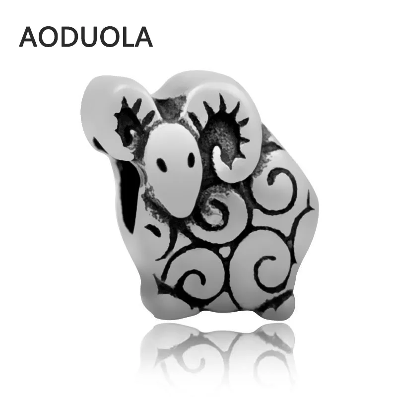 2 шт. в партии из нержавеющей стали козья бусина прокладка бисер рукоделие