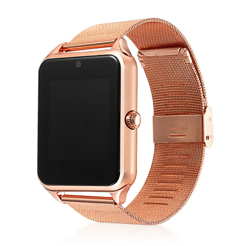 GT08 плюс металлические умные часы ремешок Z60 Bluetooth Smartwatch поддержка телефонных звонков Sim TF карта Android IOS часы наручные PK S8 Q9
