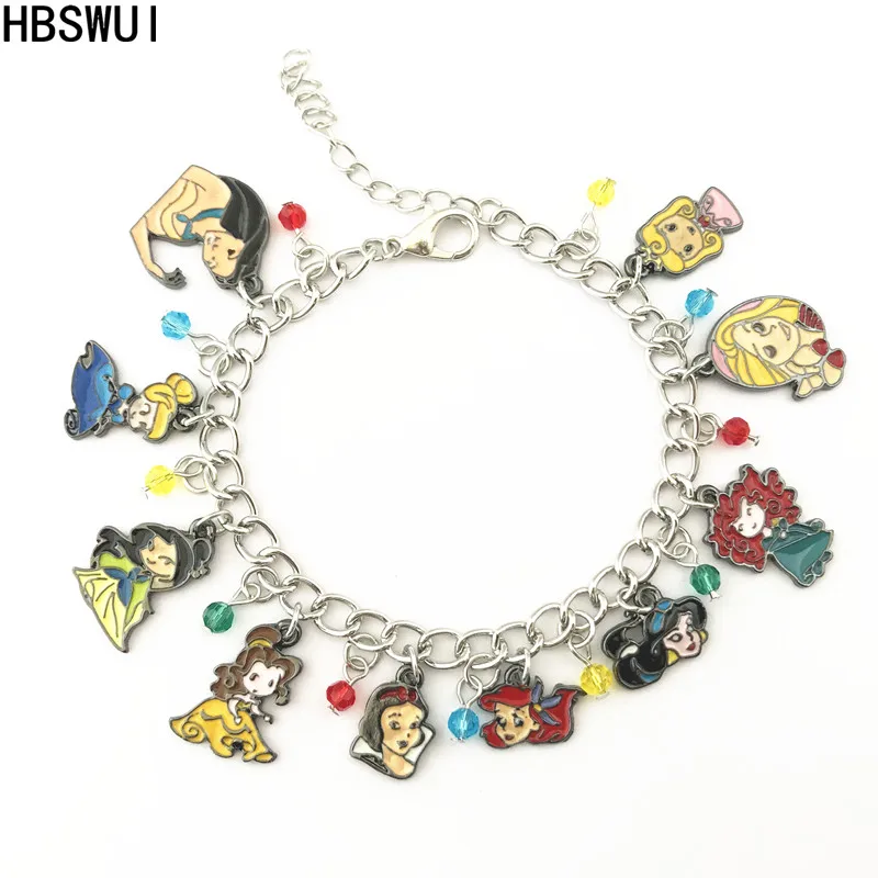 

HBSWUI Mermaid Mulan Princess Bracelet High Quality Cute Sexy and Charming Gifts for Women