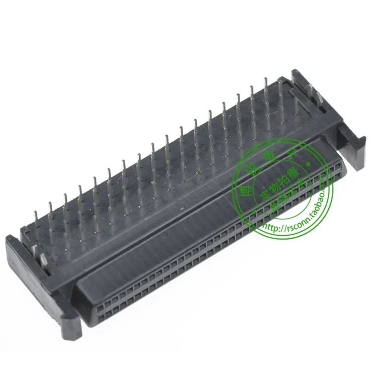 FOXCONN SCSI connector spacing 1.27 68PIN 68 degree bend foot strap buckle QA11343-P11 | Обустройство дома