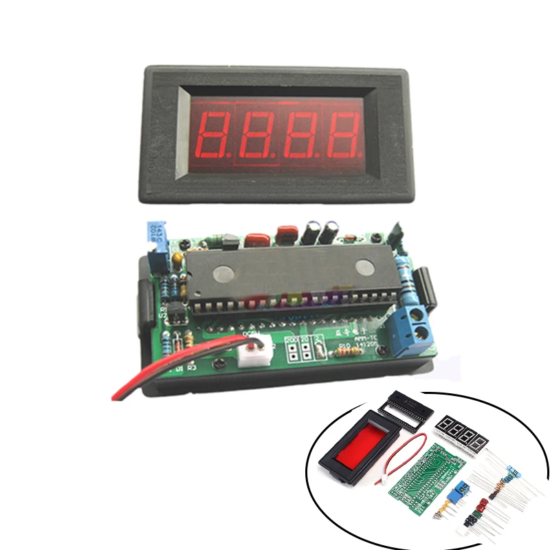 ICL7107 цифровой комплект амперметра DIY модуль DC 5V 35mA 70,6x39 мм набор «сделай сам» для Амперметр аксессуары