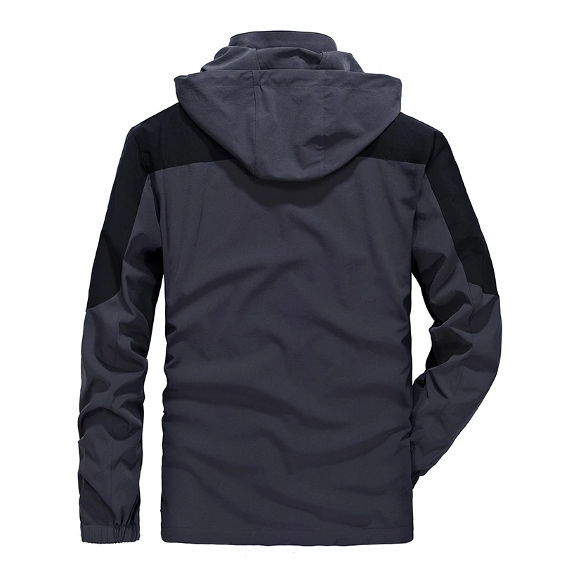 Field Base Nylon Windbreaker Jackets Men Outwear Slim Jacket Pattern Man Coat Autumn Spring Waterproof 4XL | Мужская одежда