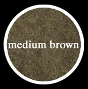 MEDIUM BROWN 15 шт. строительное волокно для волос TPK 27,5 г 8 цветов, полностью прямые волосы, оптовые цены - Цвет: MEDIUM BROWN