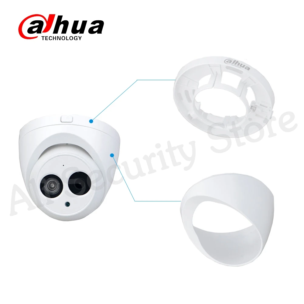 Камера видеонаблюдения Dahua IPC-HDW4433C-A инфракрасная Сетевая купольная мини-камера