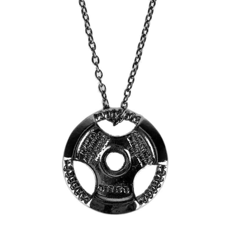 MQCHUN модные ювелирные изделия Вес пластина защитной штангой (подвеска в виде