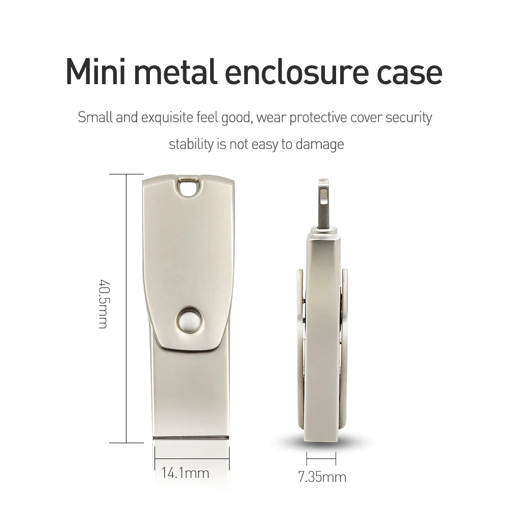 2in1 OTG USB флеш-накопитель металлический для Iphone 6s 7 Plus таблетки мини usb-накопитель