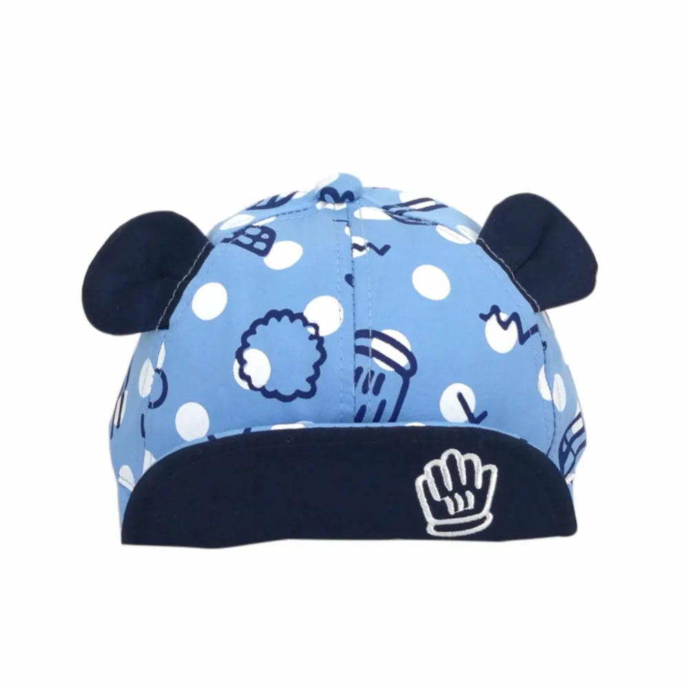 Летние шляпы для маленьких мальчиков Детская фотография Новинка шляпа в горошек