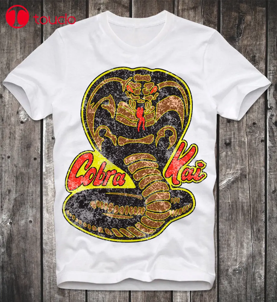 2019 горячая Распродажа футболка Cobra Kai мальчик каратист Mr Miyagi Mma смешанный боевого