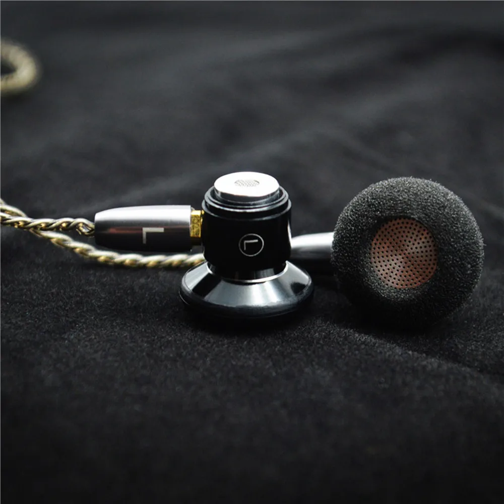 Новинка 100% металлические наушники FENGRU сделай сам с плоской головкой