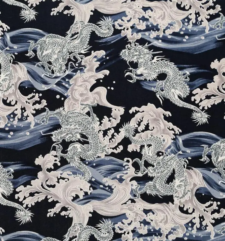 Новый японский стиль ветер хлопок ткань вода 110 см Ширина|cotton fabric cloth|cotton fabricfabric