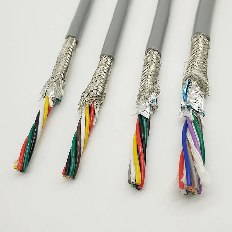 18AWG 6/7/8 ядро Towline экранированный кабель 5 м гибкий провод с ПВХ-изоляцией TRVVP