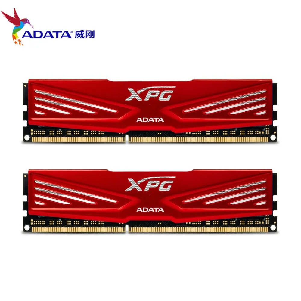 Модули памяти ADATA XPG V1 DDR3 2133 МГц (PC3 17000) 4 Гб красный (AX3U2133W4G10 DR)|Оперативная память| |