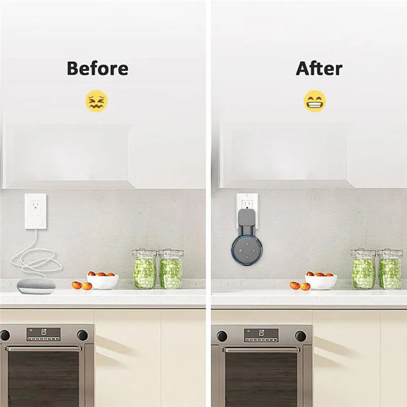 SIFREE подставка для динамиков Amazon Echo Dot 3 го поколения Smart Home Outlet настенная