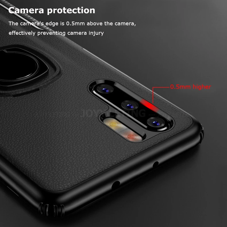 Роскошный кожаный тонкий противоударный защитный чехол для телефона huawei P30 Pro Lite
