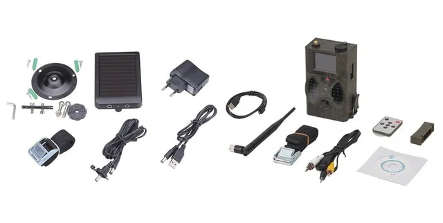 Камера для охоты Suntek HC300M цифровая черная инфракрасная камера с солнечной панелью