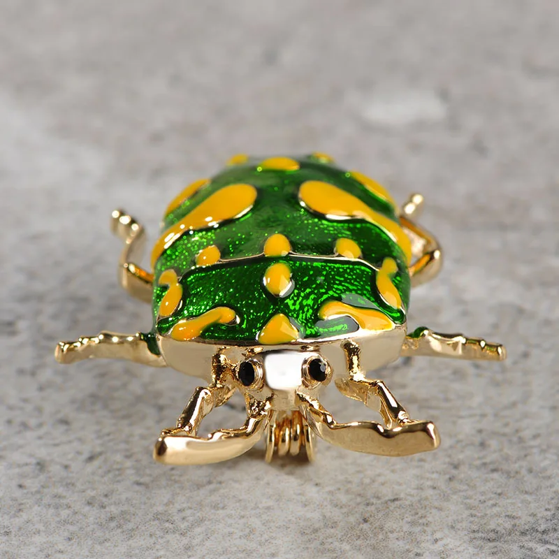 Funmor оптовая продажа 6 шт Броши с насекомыми эмаль контакты мальчиков Для мужчин