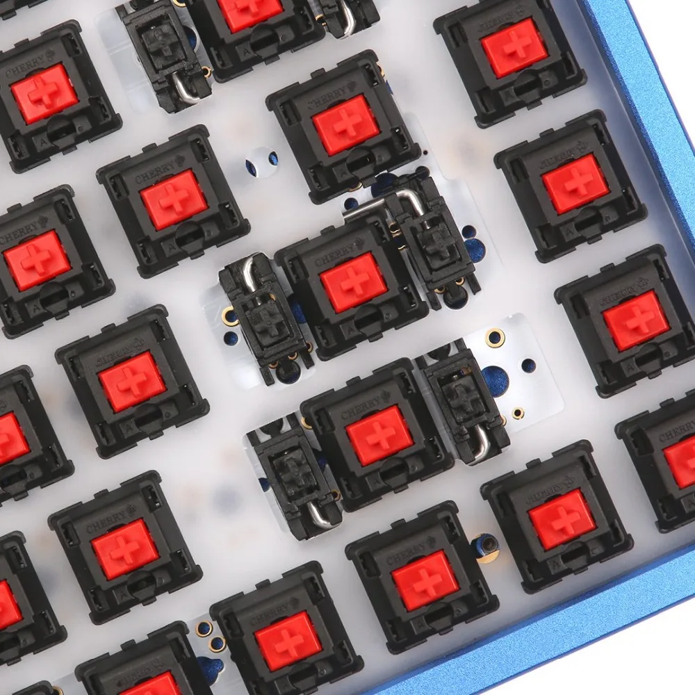 KBD75 PC метериальная пластина совместима с механической клавиатурой|Клавиатуры| |