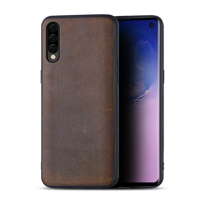 Чехол из натуральной кожи для samsung Galaxy a50 A70 a71 a51 2020 s9 S8 S10 plus S21 S20 Ultra FE Note 20 10 9 полная