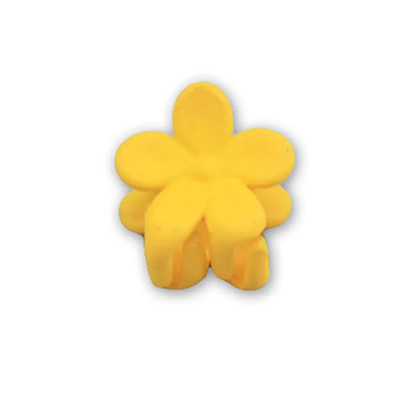10 pcs New Fashion Baby Girls Small Hair Claw Cute Candy Color flower Hair Jaw Clip Children Hairpin Hair Accessories Wholesale
