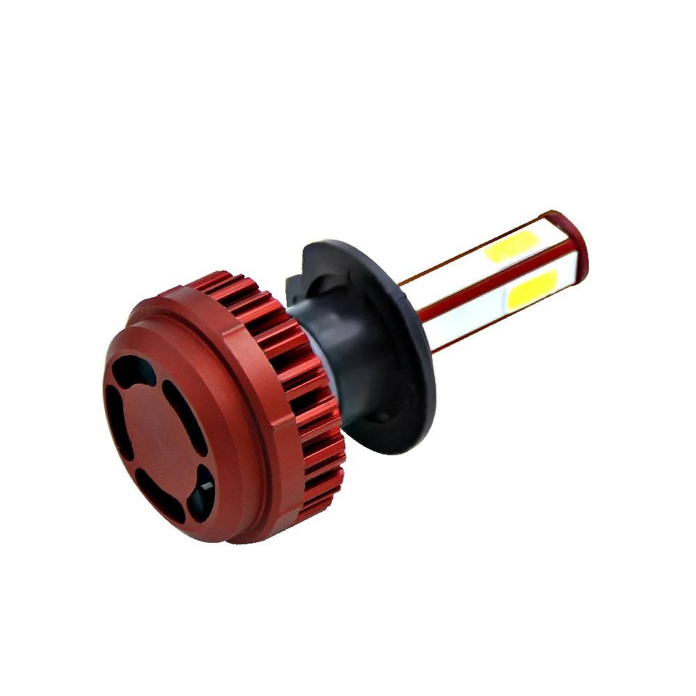 2 X H8/H9/H11 H7 HB3/9005/H10 HB4/9006 H4/9003/HB2 комплект автомобильных светодиодных фар 72W фары для 8000LM 6000K R7 яркие противотуманные лампы для вагонетки с противовесом