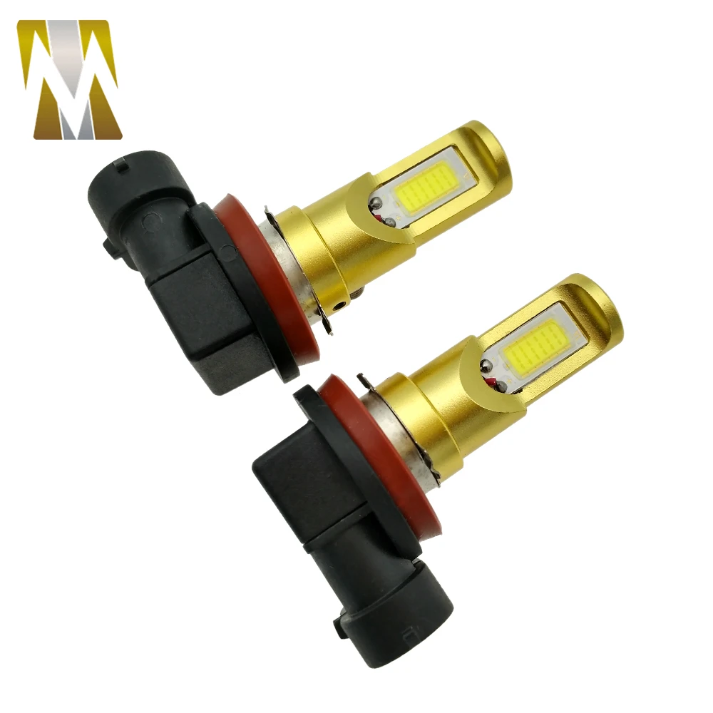 H8 H11 Led HB4 9006 HB3 9005 туман светильник s лампы для фар дальнего света СИД светильник Авто дневные ходовые огни 3000 К желтый 6000 К белый свет 12 В
