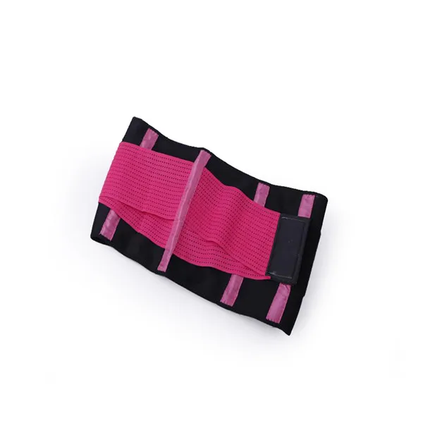 Rose Фитнес спортивные упражнения Поясничные пояса Давление Belly Protector Shaper тонкий регулируемый ремень обучение работе пояс для Для женщин - Цвет: Rose