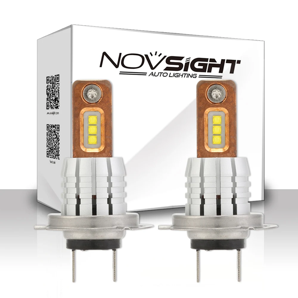 NIGHTEYE H7 Авто светодиодные фары 60 Вт 1800lm 12 V 24 противотуманные фонари Медь