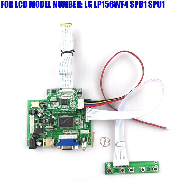HDMI VGA 2AV плата контроллера модуль комплект для LG LP156WF4 SPB1 SPU1 15 6 &quot1920X1080 P 30Pin EDP 2