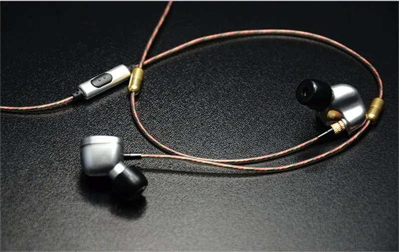 Оригинальные наушники KZ ATE 3,5 мм, Hi-Fi металлические стерео наушники, супер бас, шумоизоляция, спортивные наушники с микрофоном
