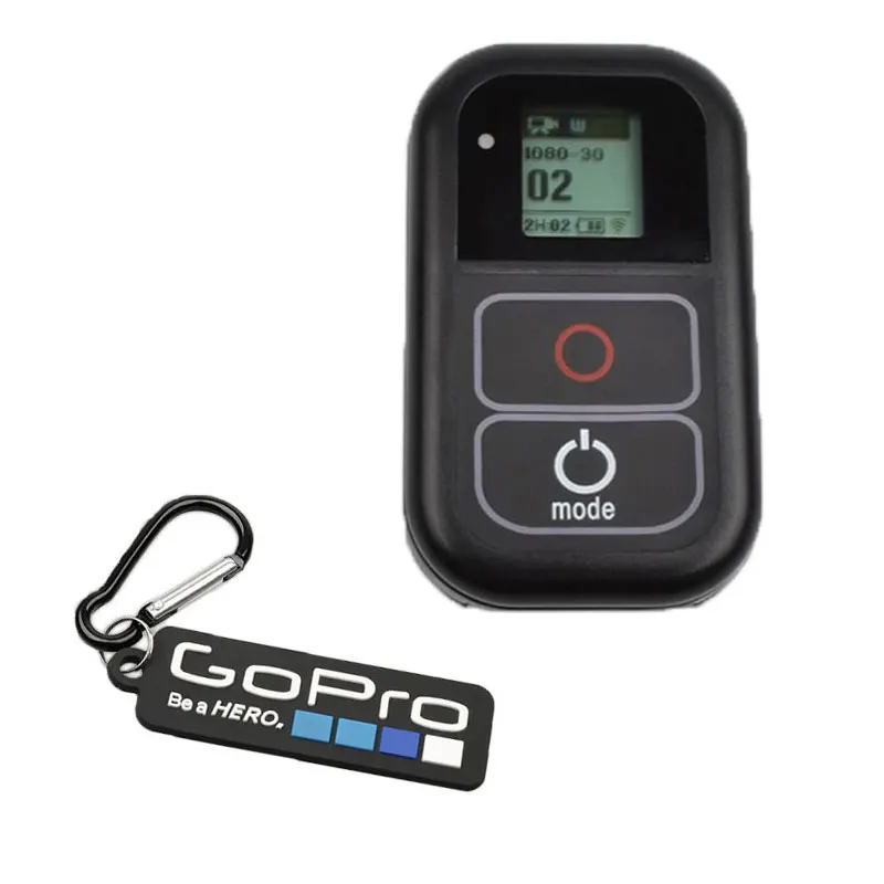 Водонепроницаемый GoPro hero 7 wifi Пульт дистанционного управления для GoPro hero 7 6 5 4 3 Go Pro hero 5 session hero 7 аксессуары для камеры - Цвет: old with Buckle